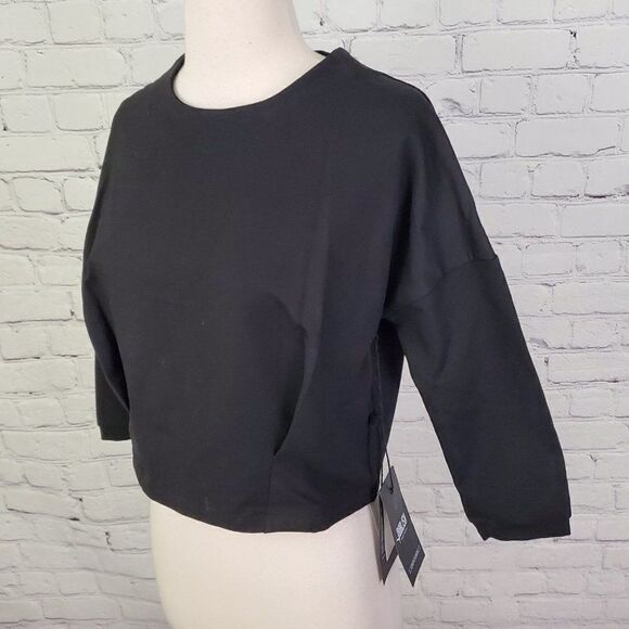 Publish Brand Black BEV Cropped Top M NEW - Picture 3 of 8